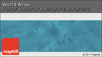 Satellite Panoramic Map of the Area around 0° 42' 2" N, 164° 7' 30" E