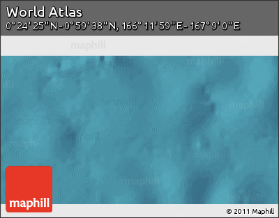 Satellite 3D Map of the Area around 0° 42' 2" N, 166° 40' 30" E