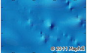 Shaded Relief Map of the area around 0° 42' 2" N, 168° 13' 29" W