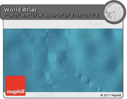 Satellite 3D Map of the Area around 0° 42' 2" N, 170° 4' 29" E