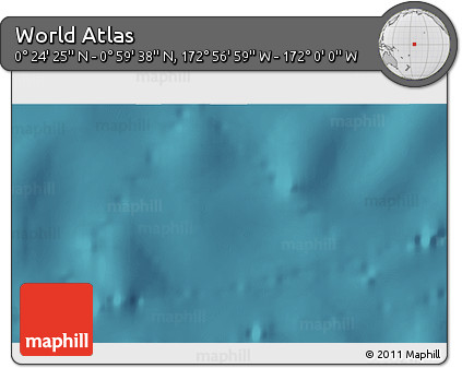 Satellite 3D Map of the Area around 0° 42' 2" N, 172° 28' 29" W