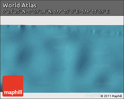 Satellite 3D Map of the Area around 0° 42' 2" N, 177° 43' 29" E