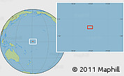 Savanna Style Location Map of the area around 0° 42' 2" N, 178° 25' 30" W