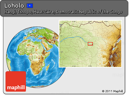 Physical Location Map of Loholo