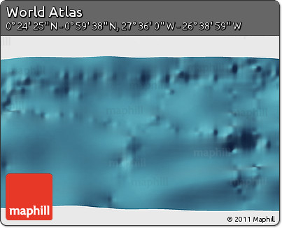 Satellite 3D Map of the Area around 0° 42' 2" N, 27° 7' 30" W