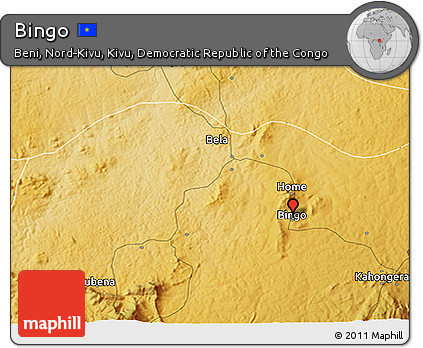 Physical 3D Map of Bingo