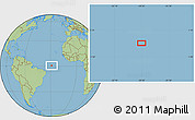 Savanna Style Location Map of the area around 0° 42' 2" N, 28° 49' 30" W