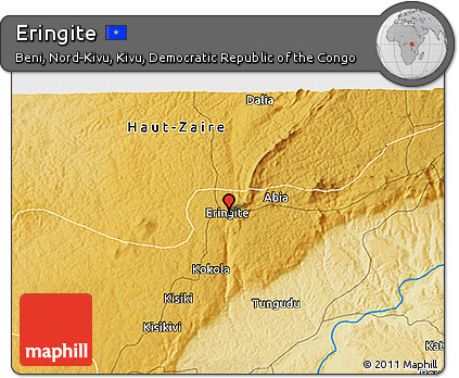 Physical 3D Map of Eringite