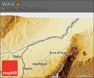 Physical 3D Map of Wasa