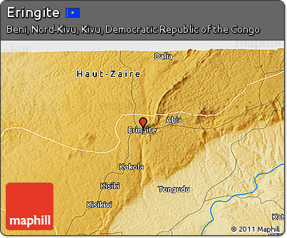 Physical 3D Map of Eringite