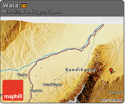 Physical 3D Map of Wasa
