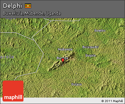 Satellite 3D Map of Delphi
