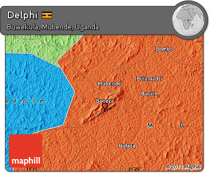 Political Map of Delphi