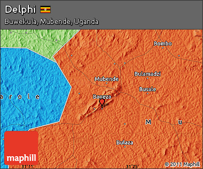 Political Map of Delphi