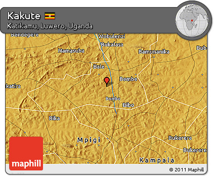 Physical 3D Map of Kakute