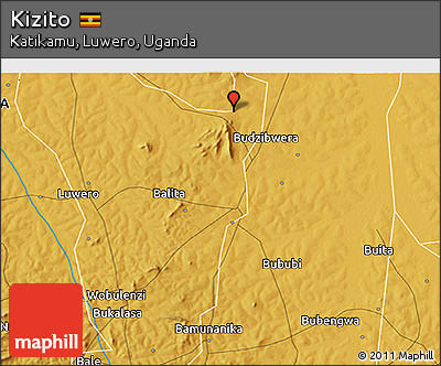 Physical 3D Map of Kizito