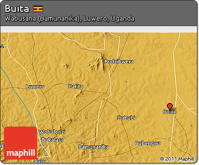 Physical 3D Map of Buita