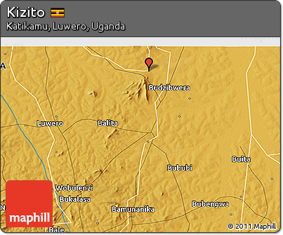 Physical 3D Map of Kizito