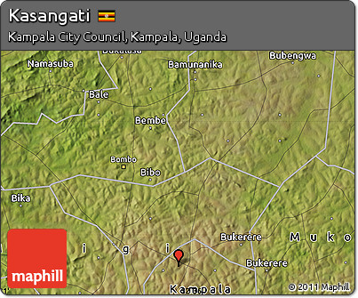 Satellite Map of Kasangati