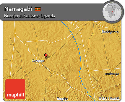 Physical 3D Map of Namagabi
