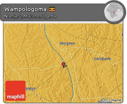 Physical 3D Map of Wampologoma