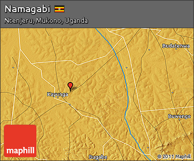 Physical 3D Map of Namagabi