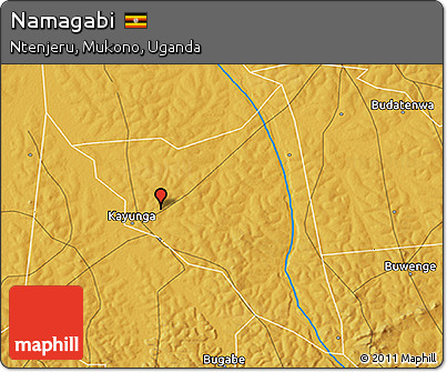 Physical 3D Map of Namagabi