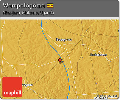 Physical 3D Map of Wampologoma