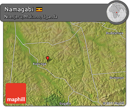 Satellite 3D Map of Namagabi