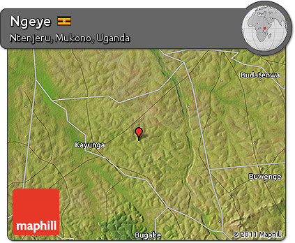 Satellite 3D Map of Ngeye