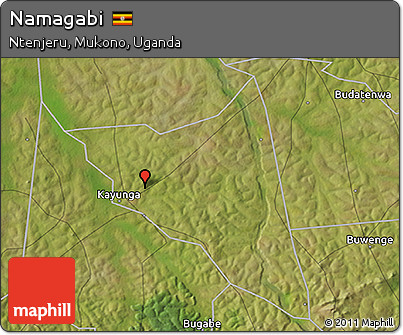 Satellite 3D Map of Namagabi