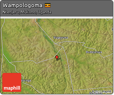 Satellite 3D Map of Wampologoma