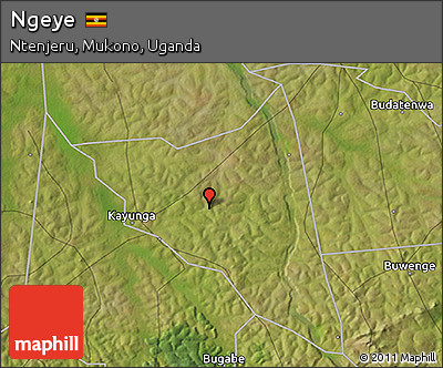 Satellite 3D Map of Ngeye