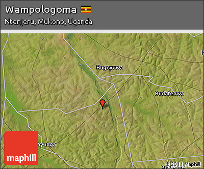 Satellite 3D Map of Wampologoma