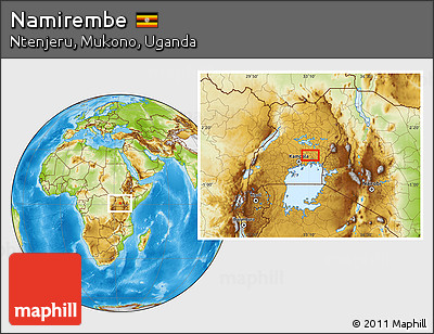 Physical Location Map of Namirembe