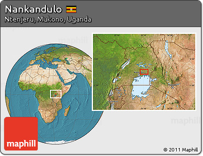 Satellite Location Map of Nankandulo