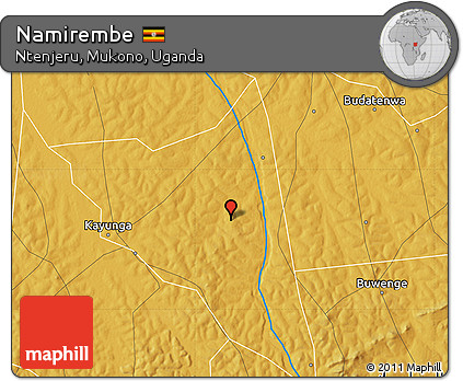 Physical Map of Namirembe