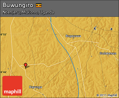 Physical Map of Buwungiro
