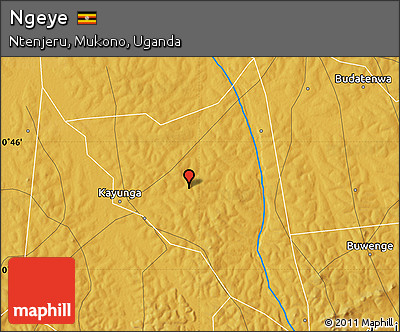 Physical Map of Ngeye