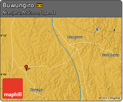 Physical Map of Buwungiro