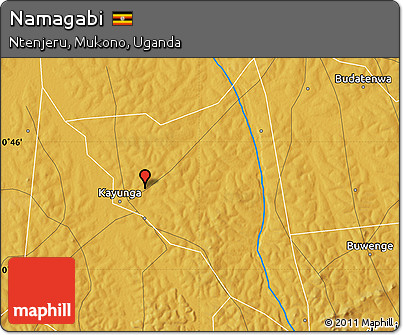 Physical Map of Namagabi