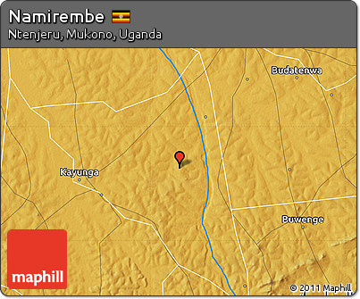Physical Map of Namirembe