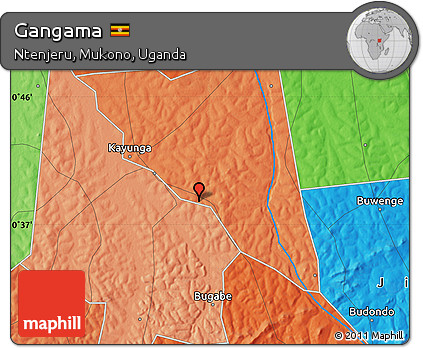 Political Map of Gangama