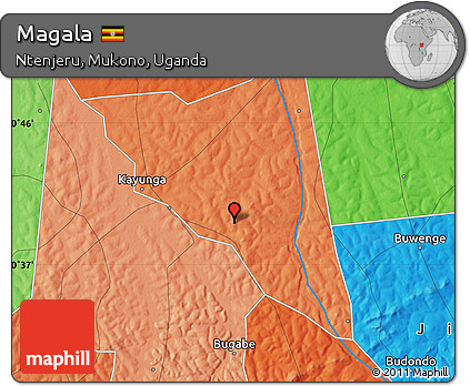 Political Map of Magala