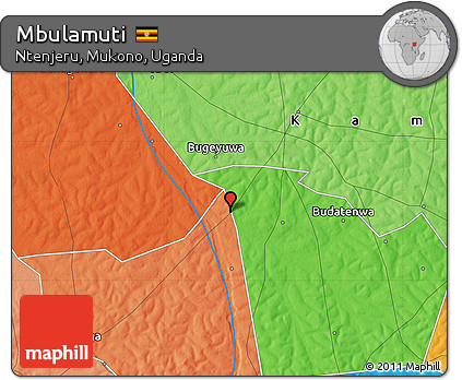 Political Map of Mbulamuti