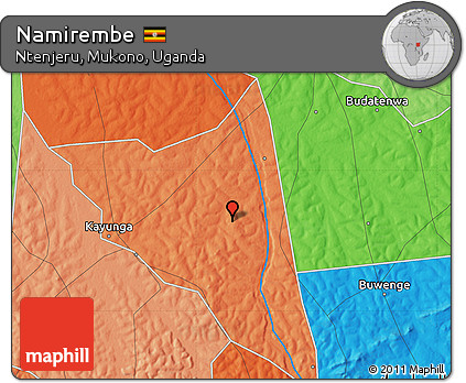 Political Map of Namirembe