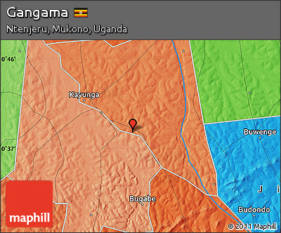 Political Map of Gangama