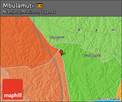 Political Map of Mbulamuti