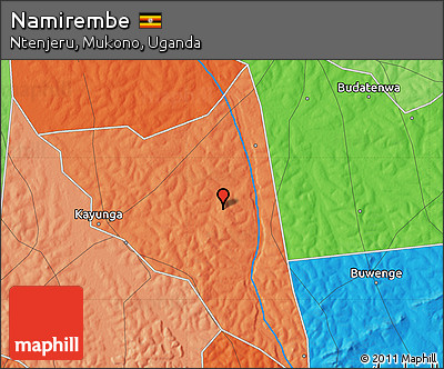 Political Map of Namirembe