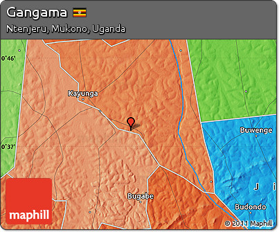 Political Map of Gangama